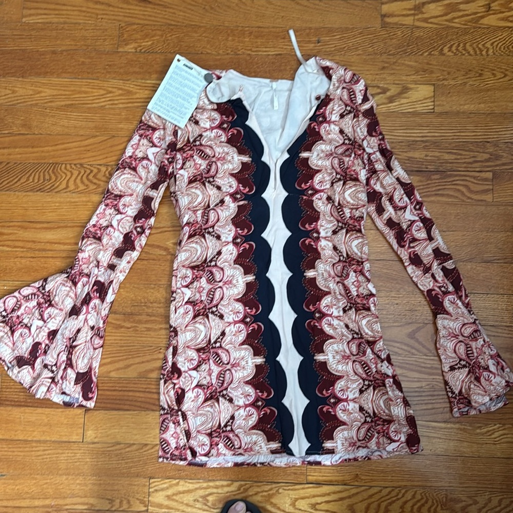 NWT Free people size 2 dress. Boho type